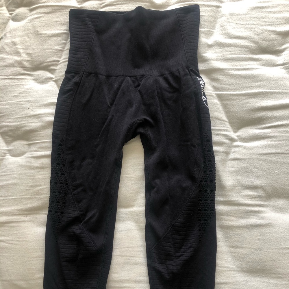 Gymshark Energy + Seamless Cropped Leggings